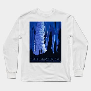 See America Poster Long Sleeve T-Shirt